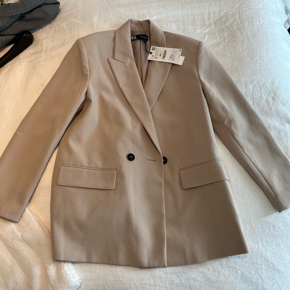 Zara Dark Beige blazer